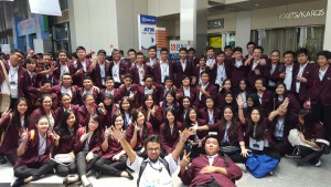 Foto bersama setelah sesi Inagurasi 